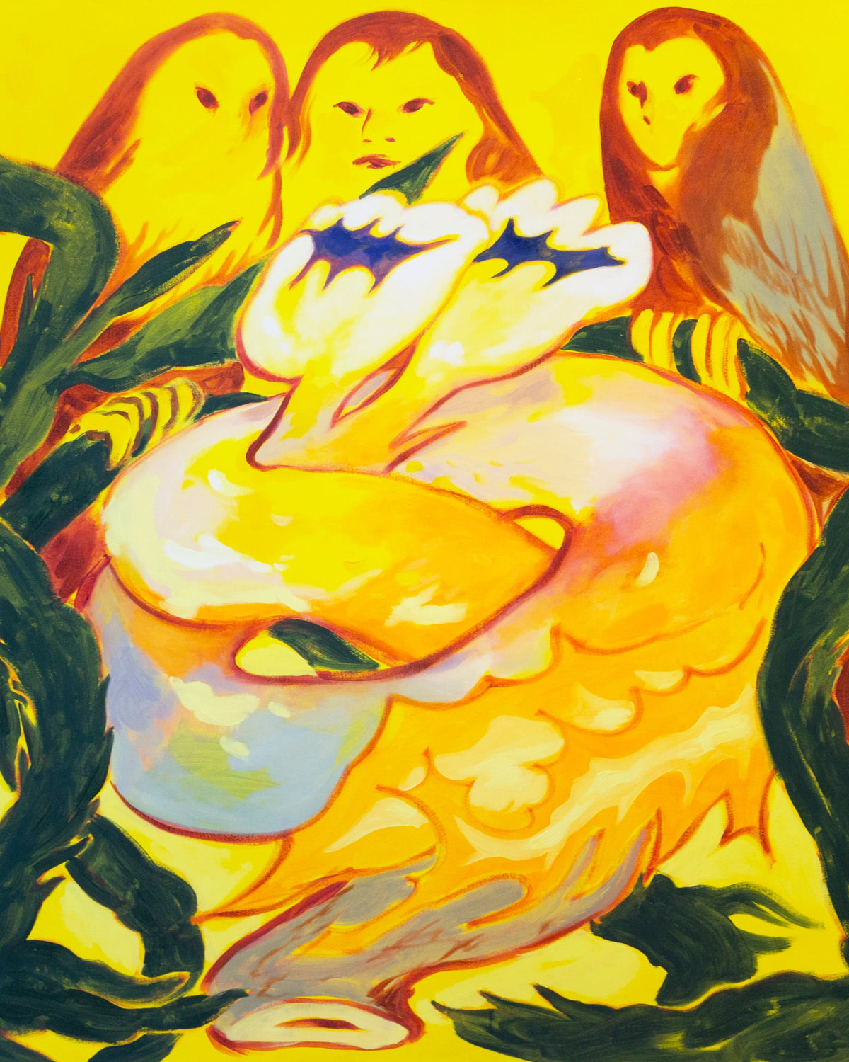 "SENTÍ UN NUDO EN EL VIENTRE" ARTWORK BY MÓNICA FIGUEROA