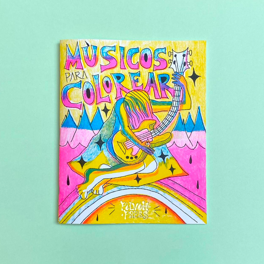 "MÚSICOS PARA COLOREAR" BY POLVOH PRESS