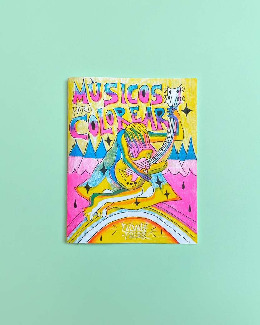 "MÚSICOS PARA COLOREAR" BY POLVOH PRESS