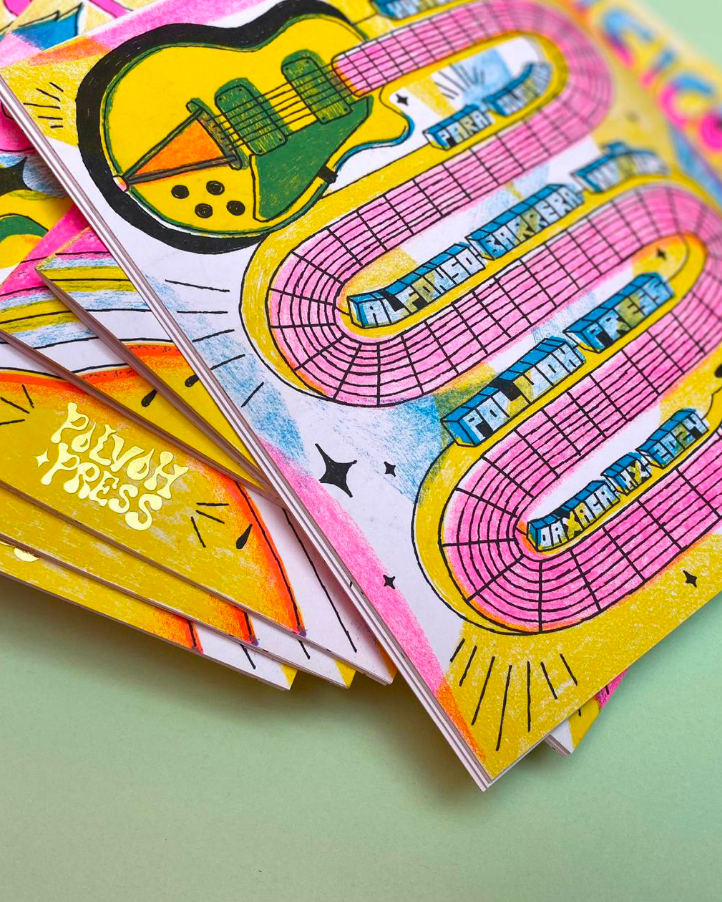 "MÚSICOS PARA COLOREAR" BY POLVOH PRESS