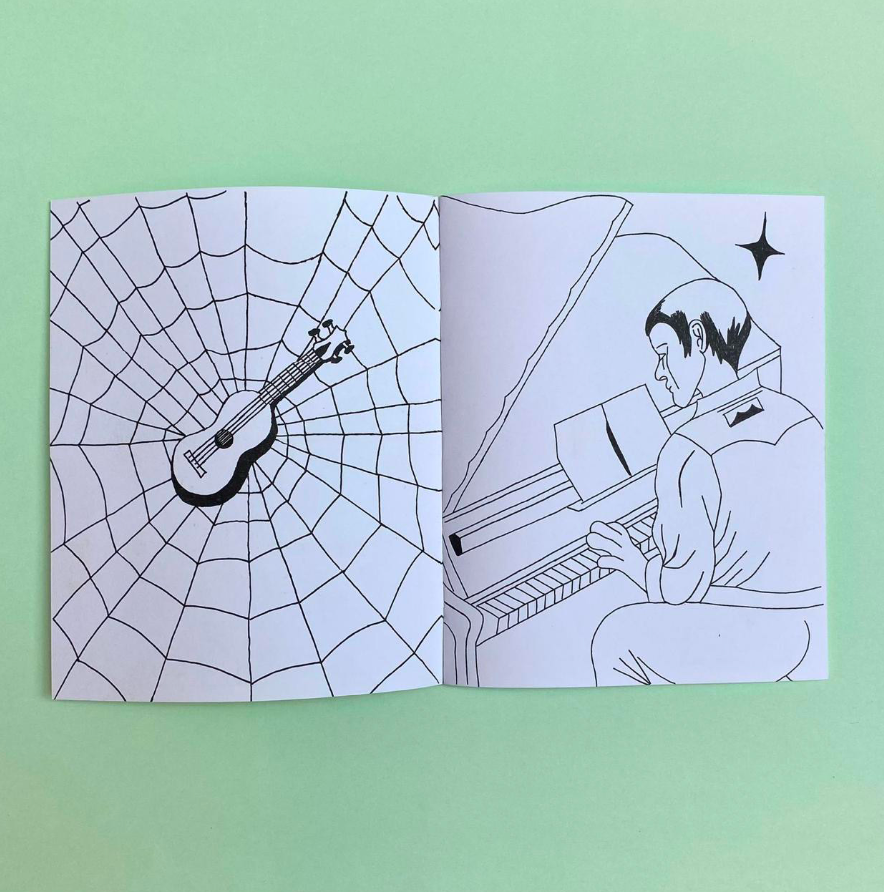 "MÚSICOS PARA COLOREAR" BY POLVOH PRESS