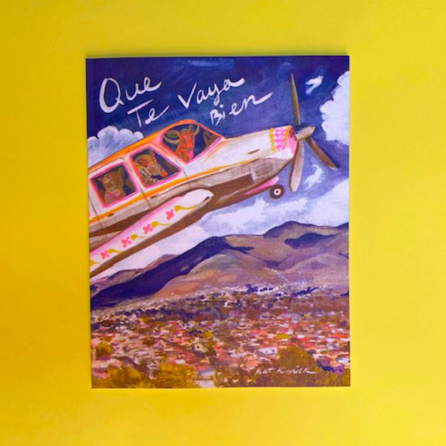 "QUE TE VAYA BIEN" BY POLVOH PRESS