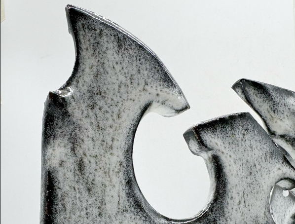 "HOLLOW CORE" CLAY SCULPTURE BY WAZ