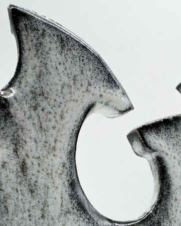 "HOLLOW CORE" CLAY SCULPTURE BY WAZ