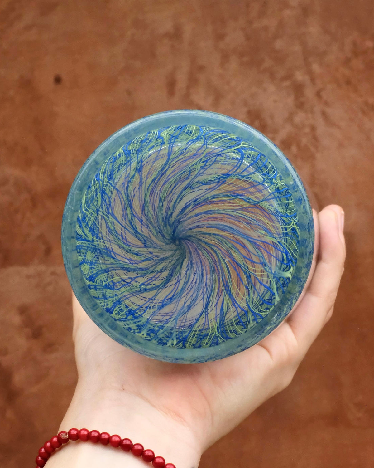 BLOWN GLASS VASE BY DIEGO VIDES