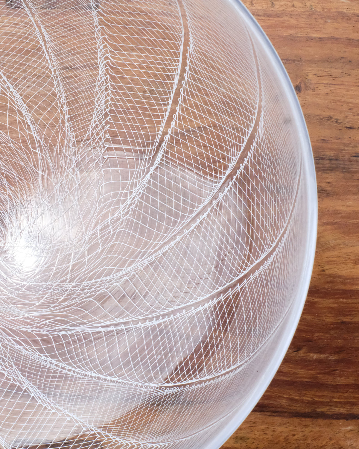 BLOWN GLASS BOWL BY DIEGO VIDES