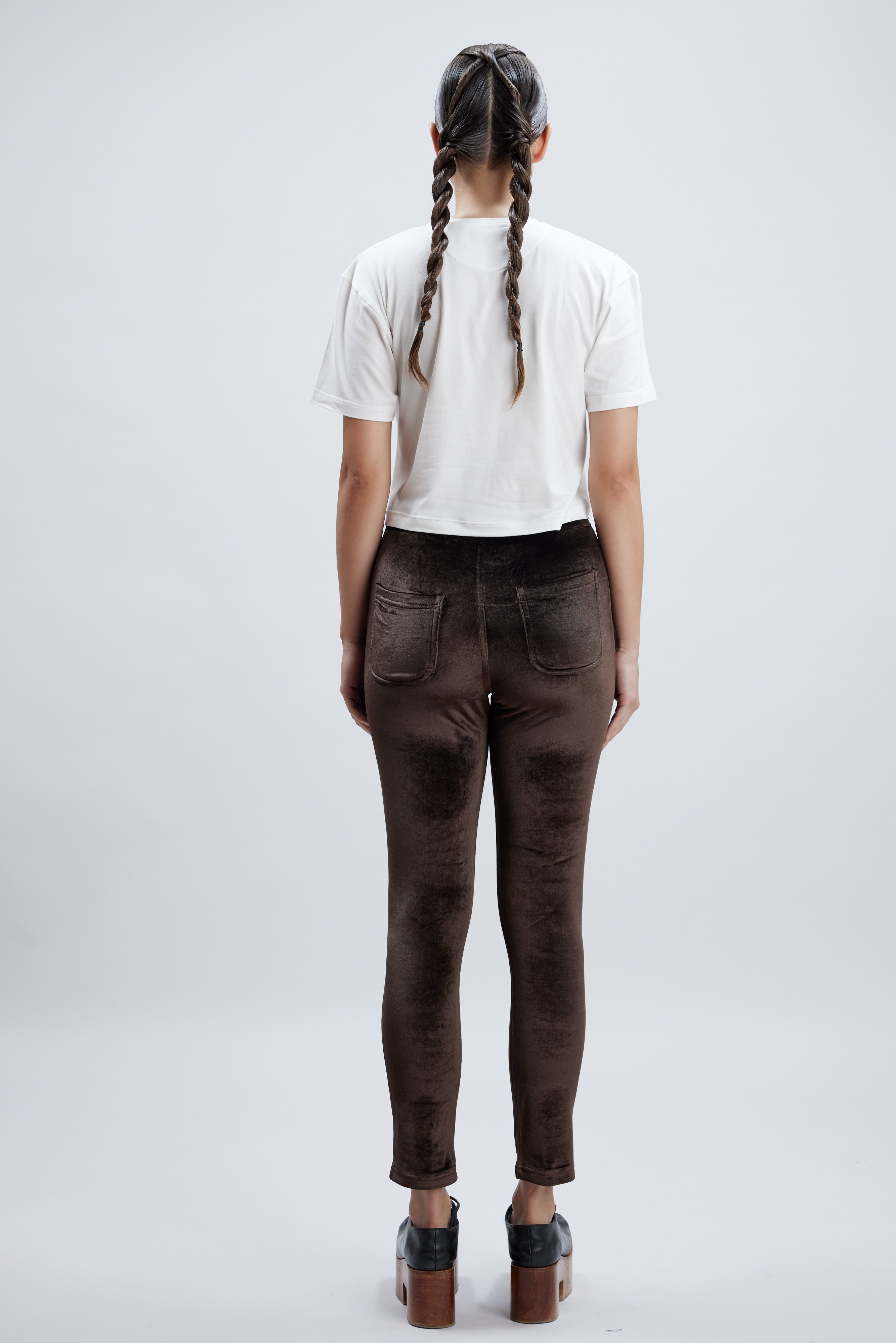 GLASS BROWN VELVET