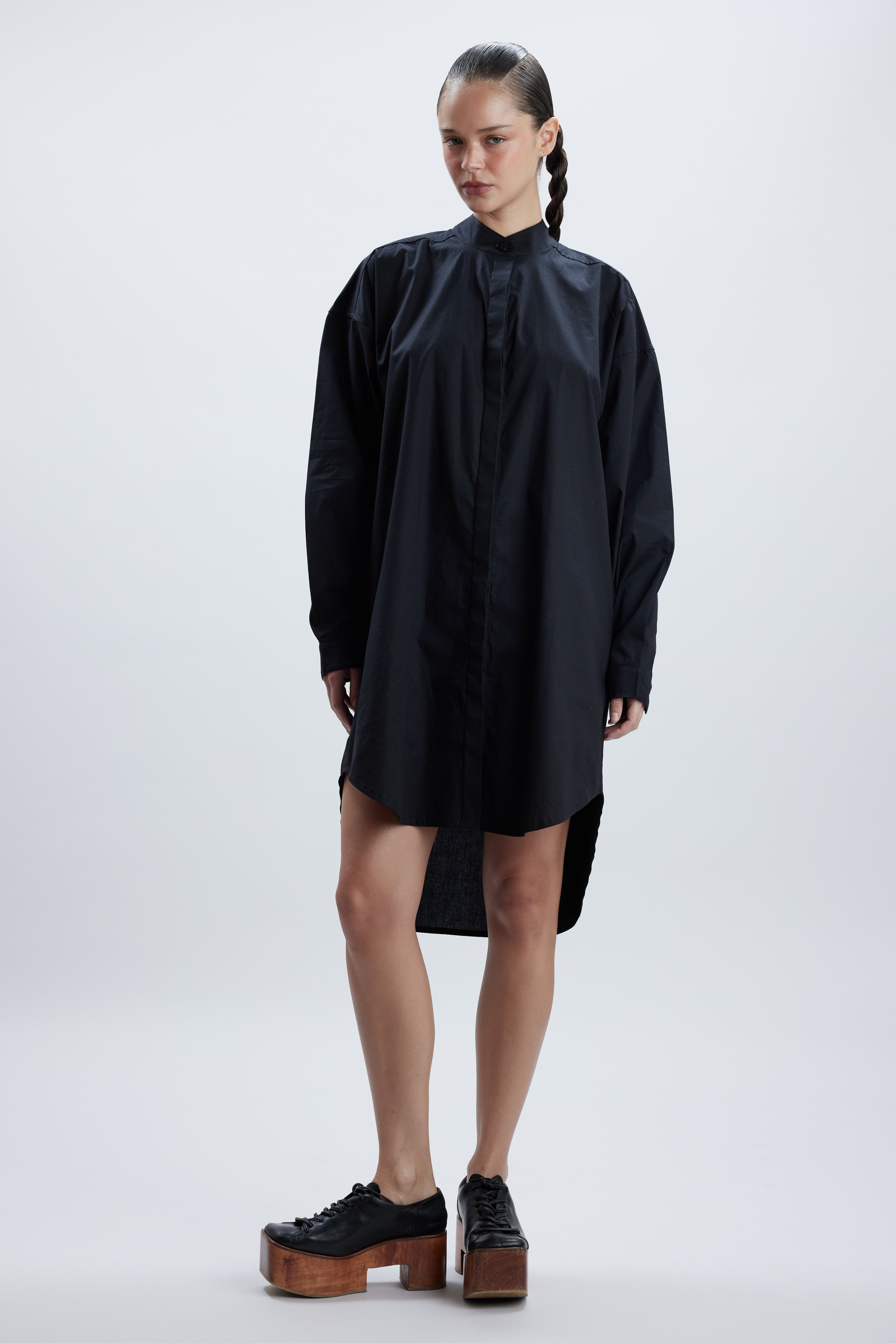 MINT BLACK COTTON