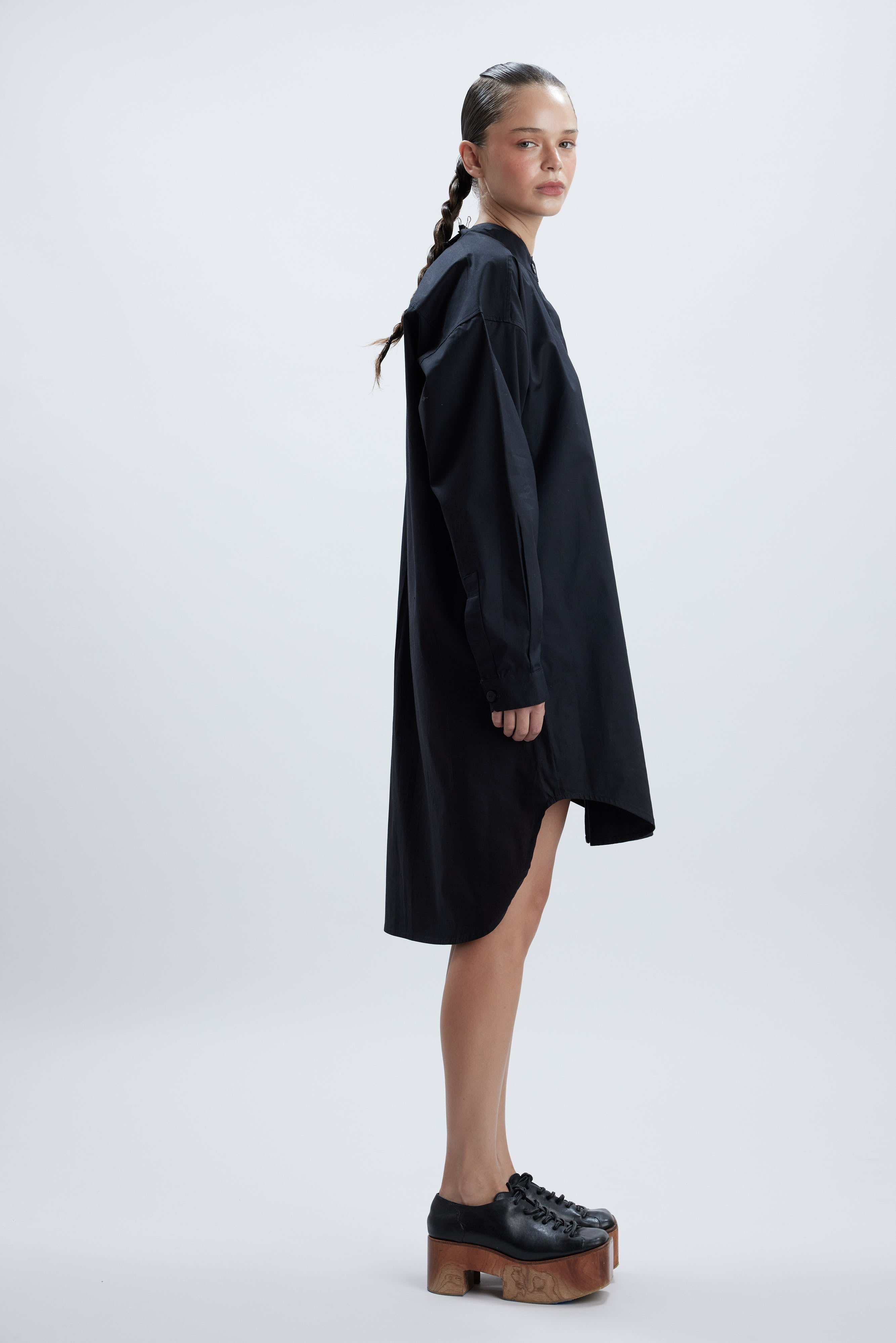 MINT BLACK COTTON