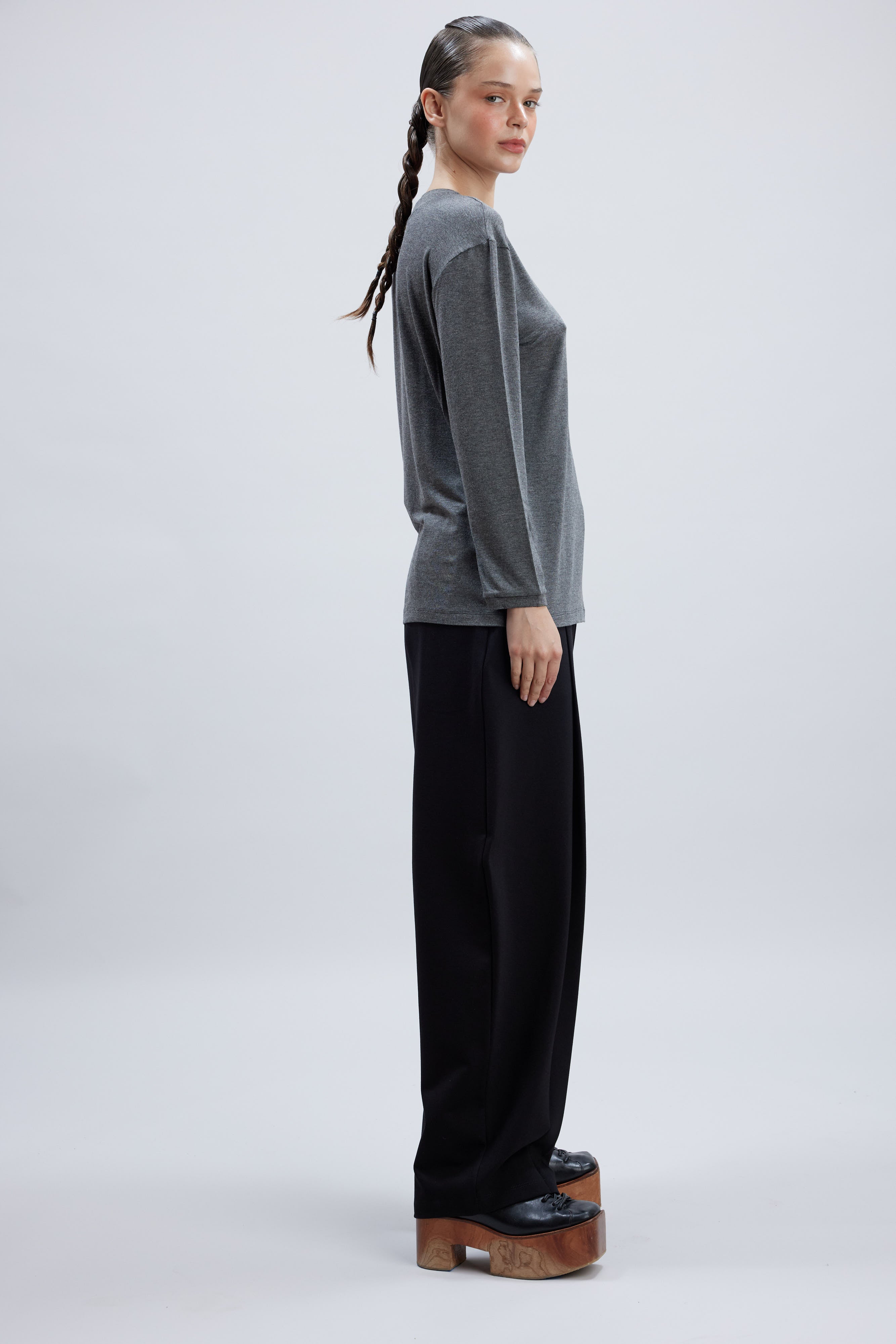 SUGAR GRAY OXFORD