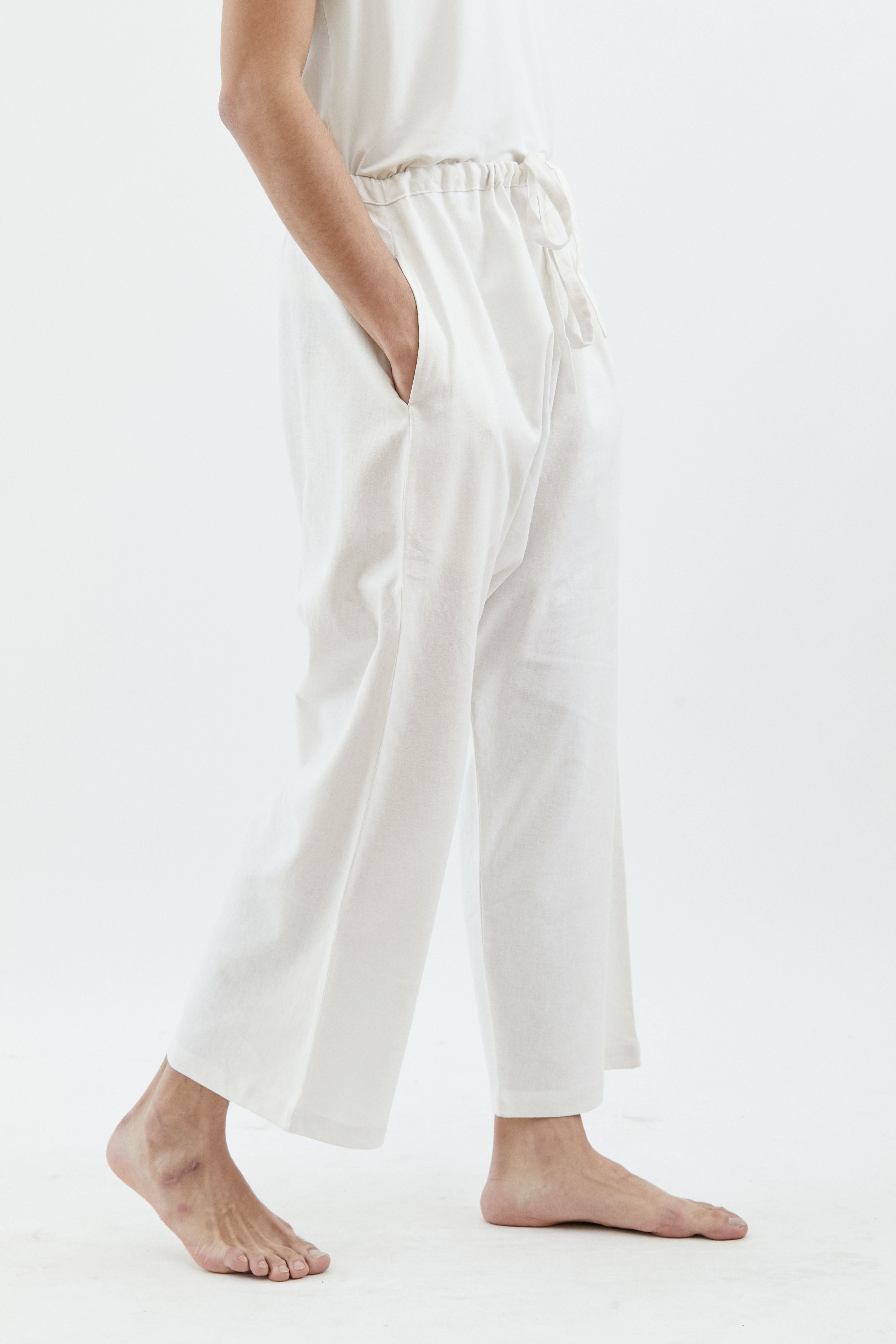 BUTTER WHITE LINEN