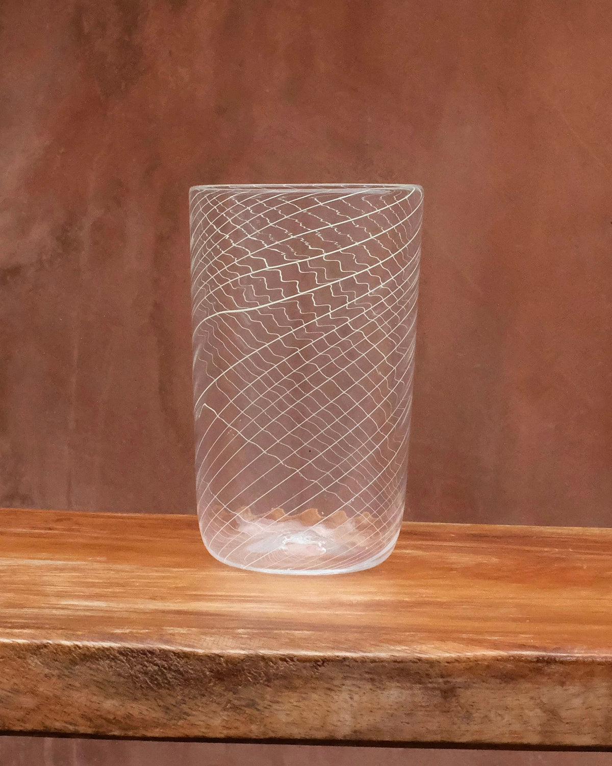 BLOWN GLASS CUP BY DIEGO VIDES