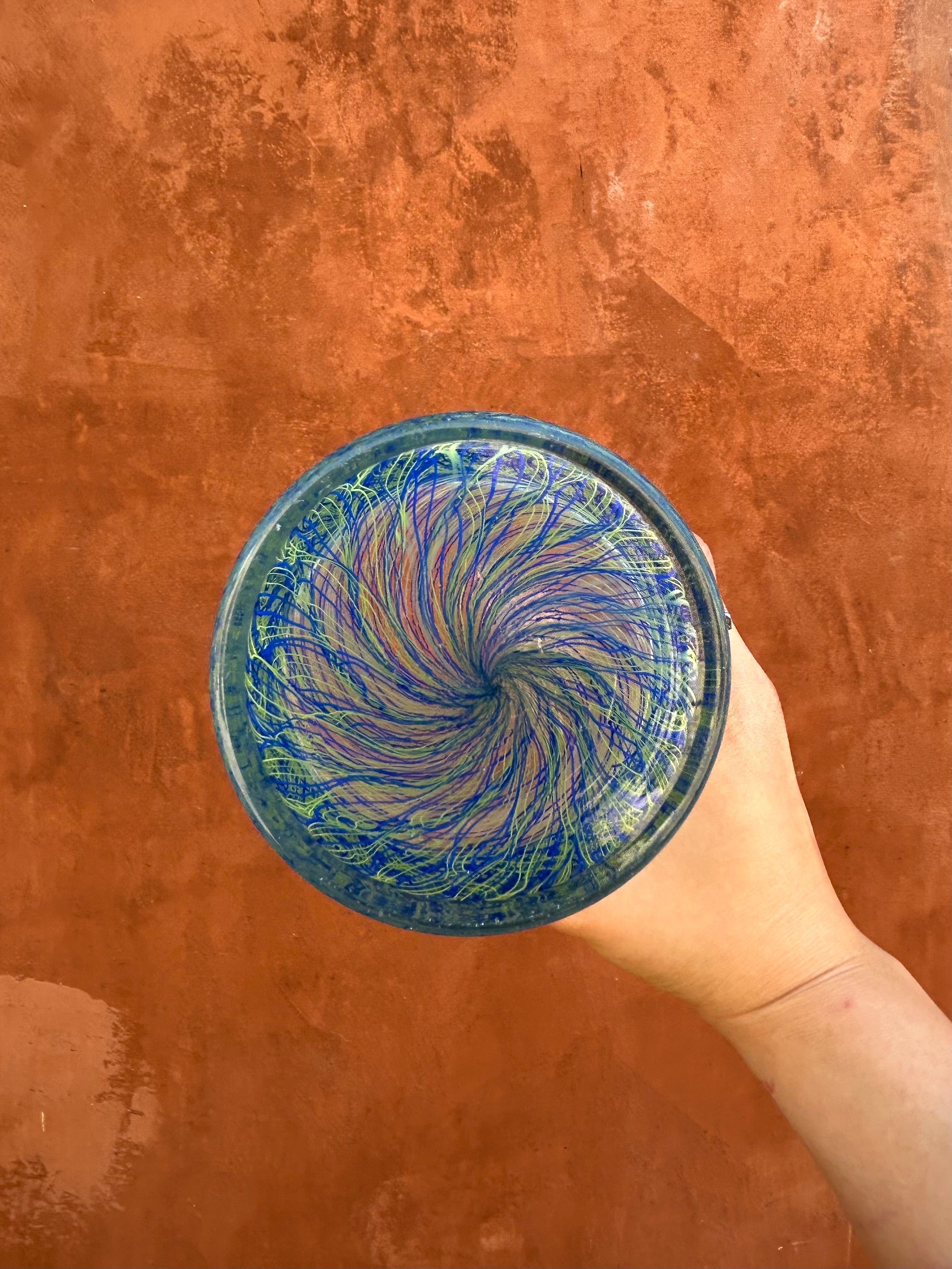 BLOWN GLASS VASE BY DIEGO VIDES