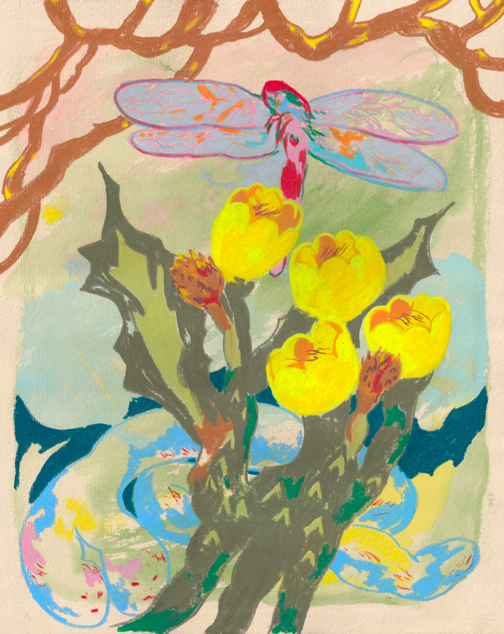 "UNA BICHITA" ARTWORK BY MÓNICA FIGUEROA