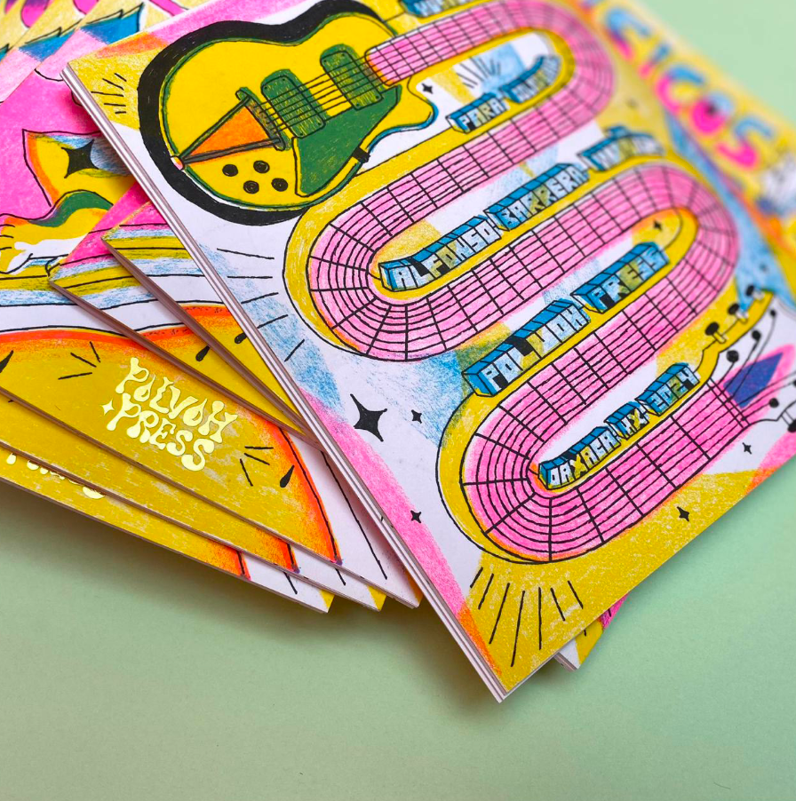 "MÚSICOS PARA COLOREAR" BY POLVOH PRESS