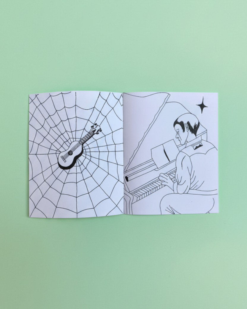 "MÚSICOS PARA COLOREAR" BY POLVOH PRESS