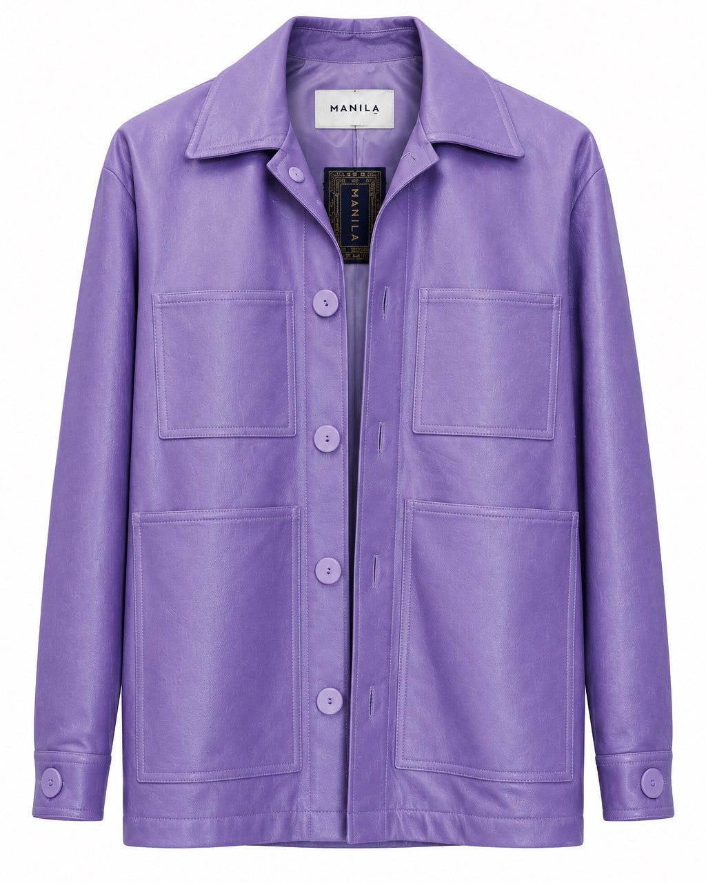 PHONE LILAC LEATHER