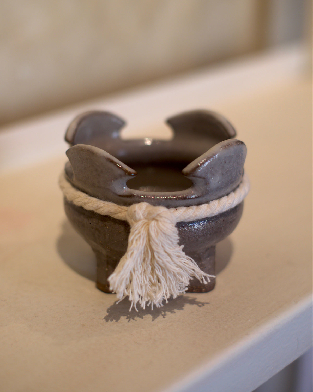 CLAY ASHTRAYS BY WAZ
