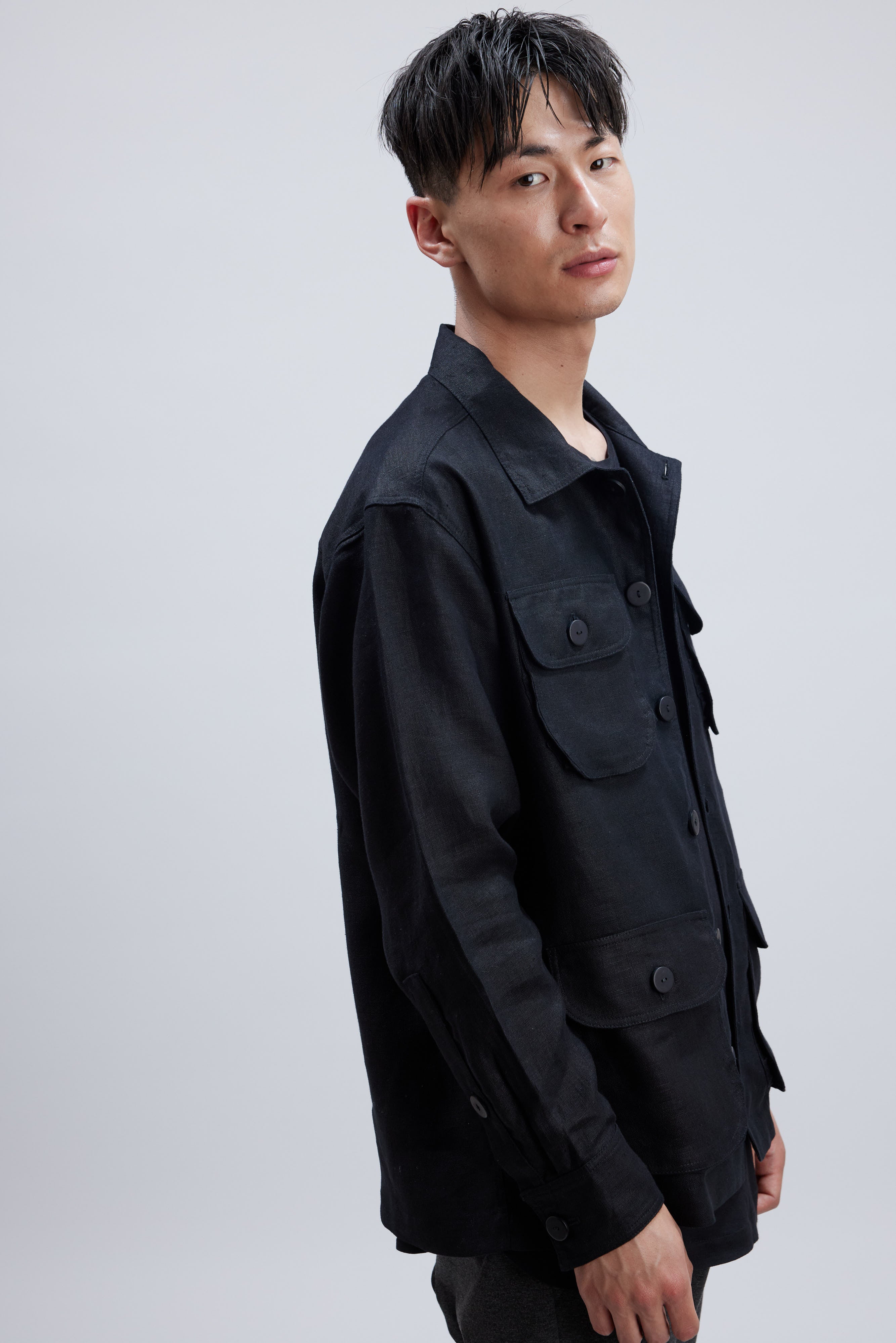 GENERAL BLACK LINEN