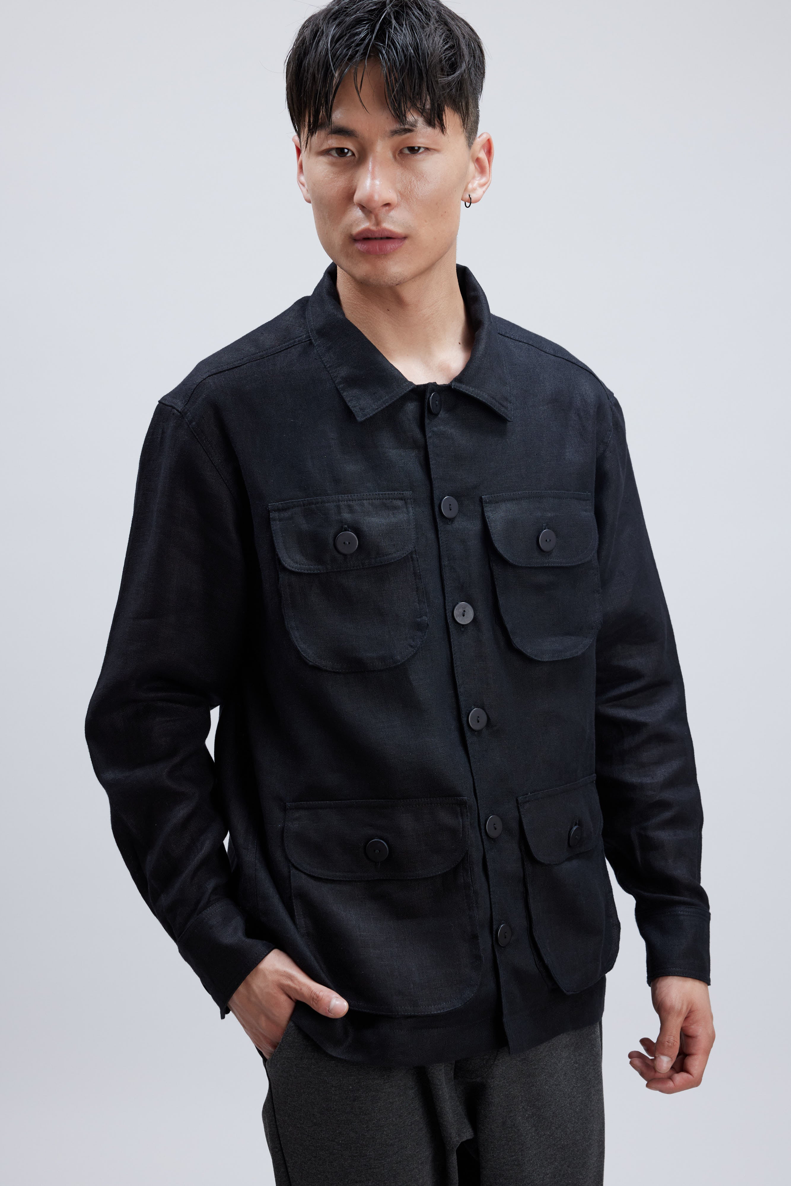 GENERAL BLACK LINEN