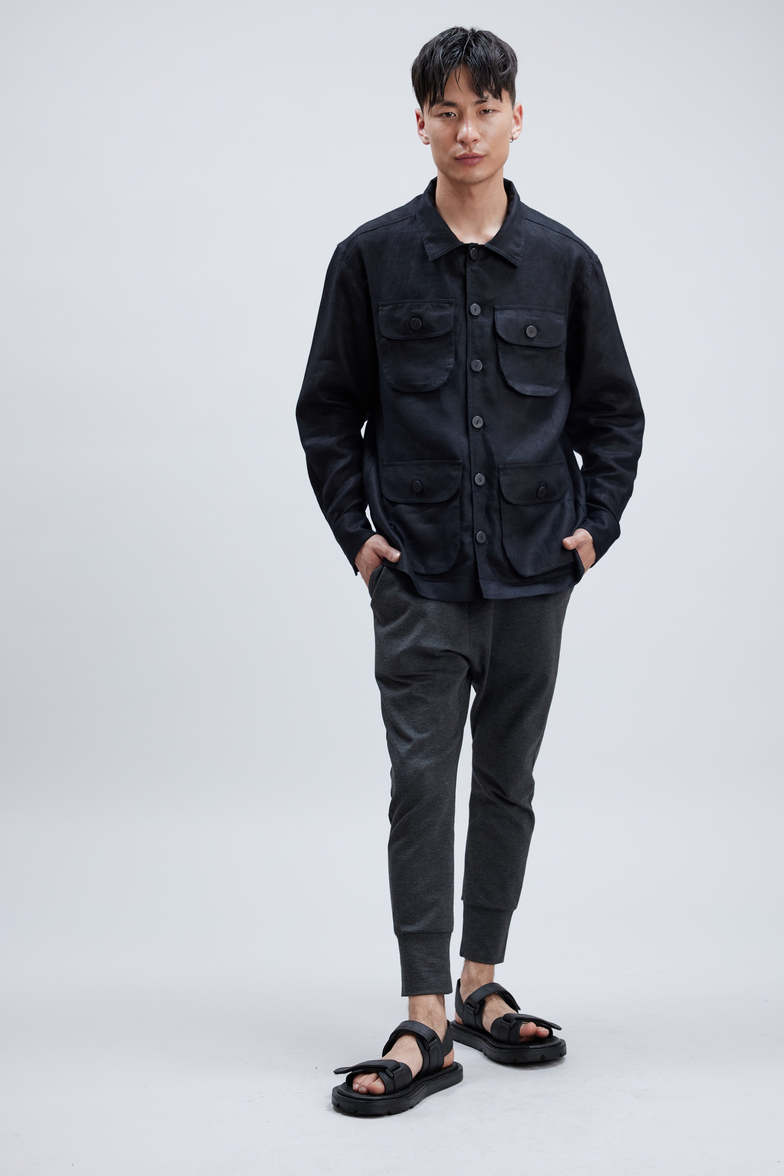 GENERAL BLACK LINEN