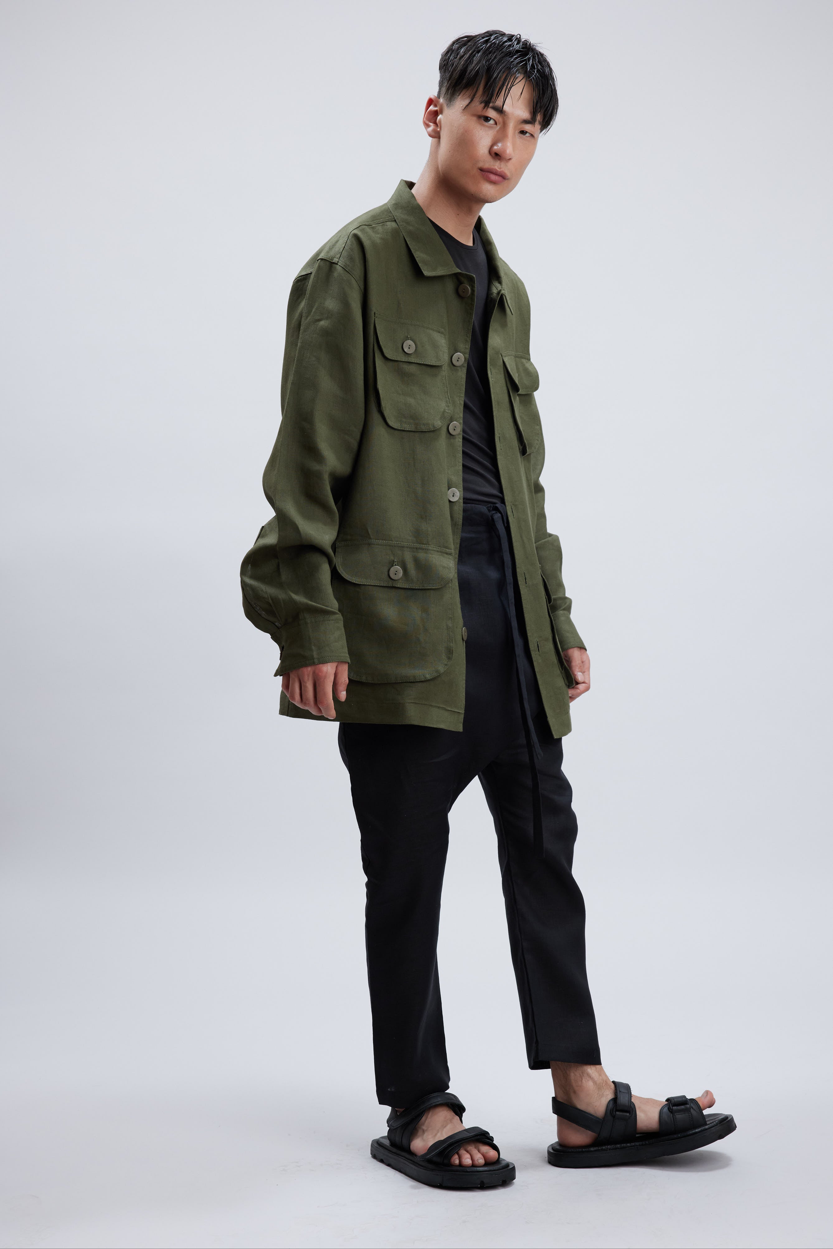 GENERAL GREEN LINEN