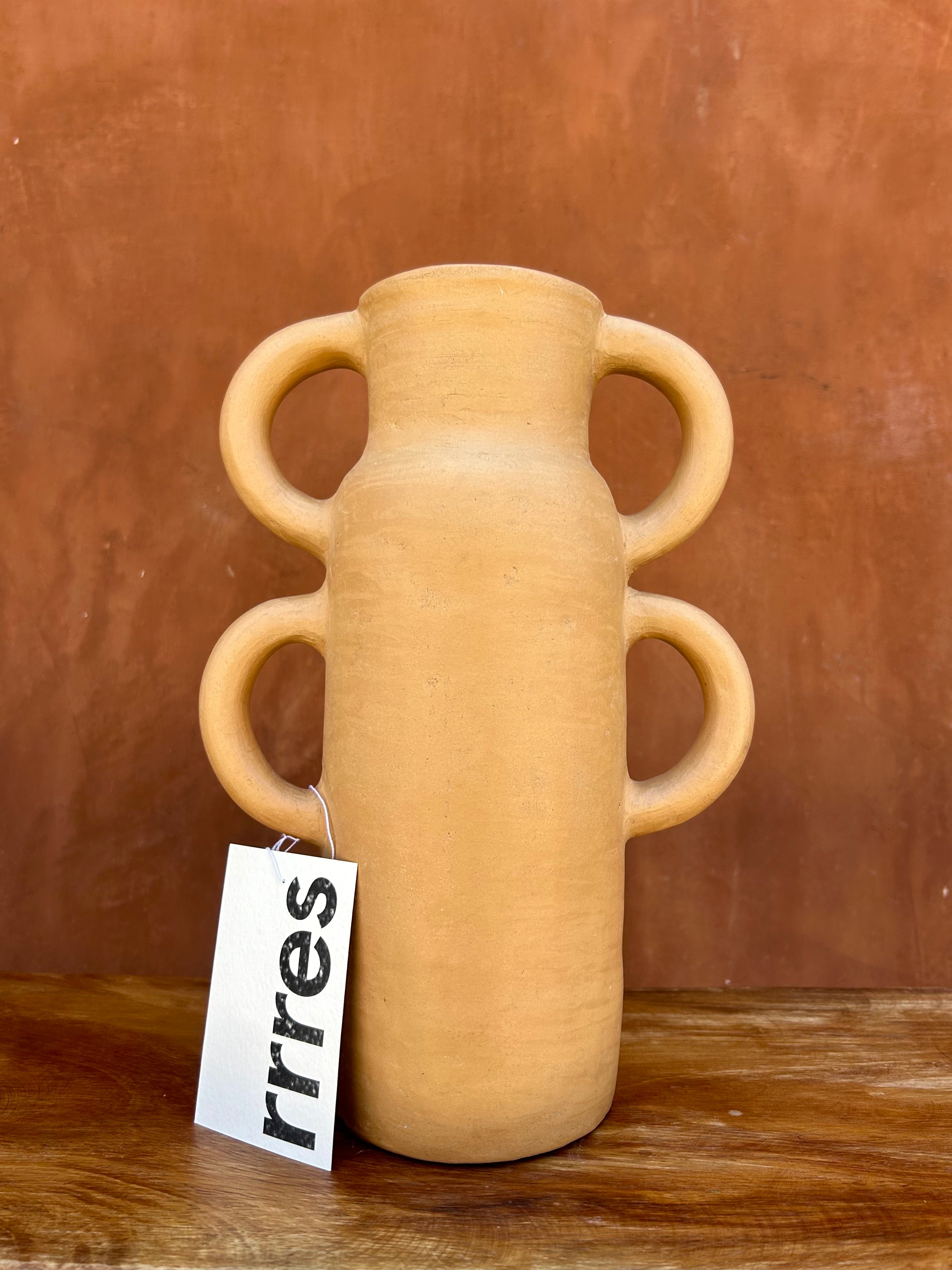 RRRES STUDIO CLAY VASES