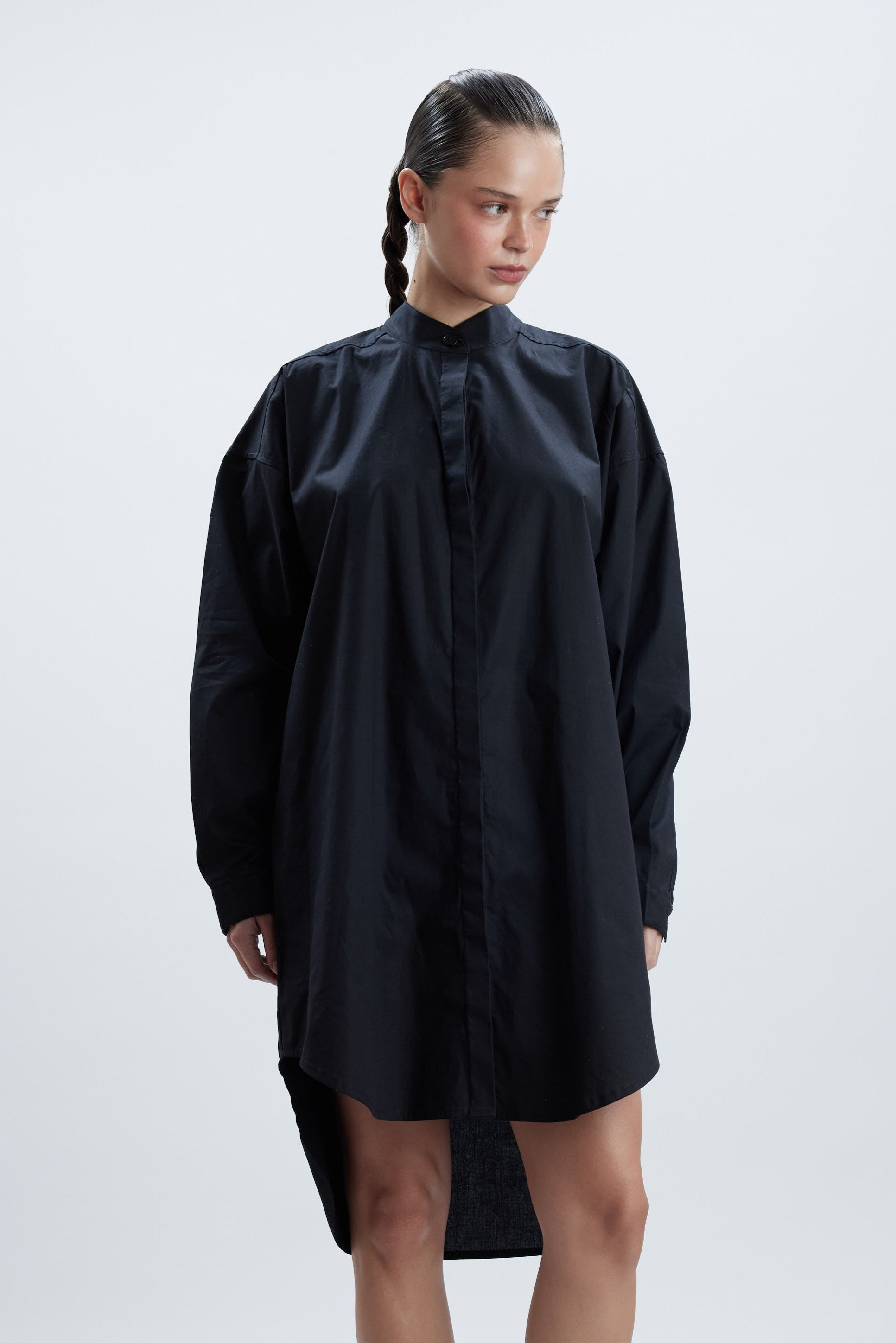 MINT BLACK COTTON