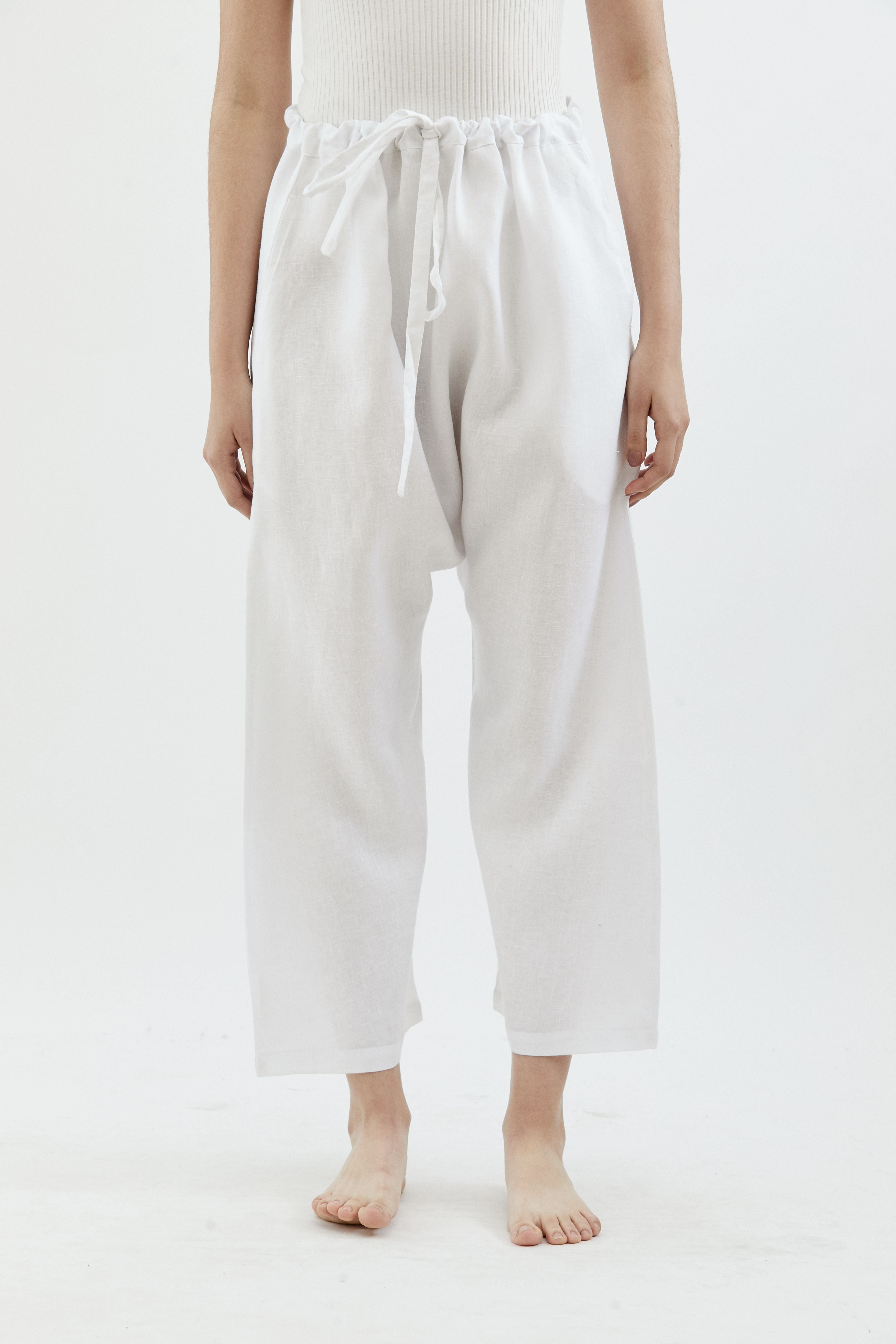 BUTTER  WHITE LINEN
